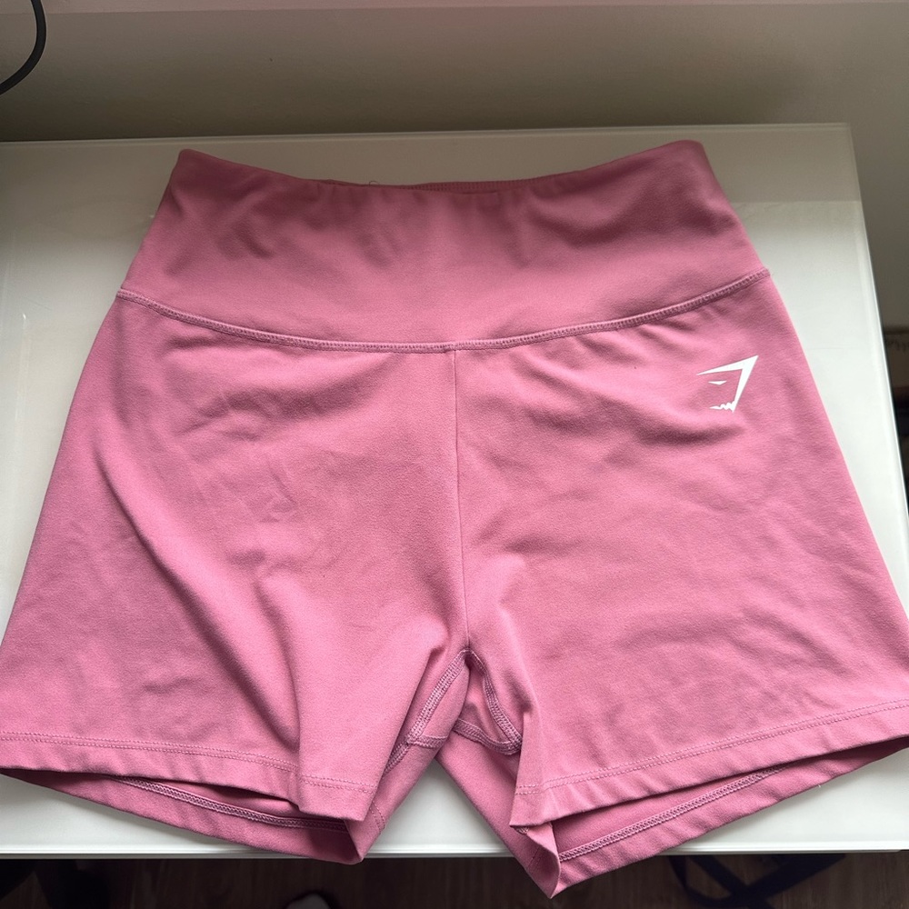 Gym Shark Pink biker shorts